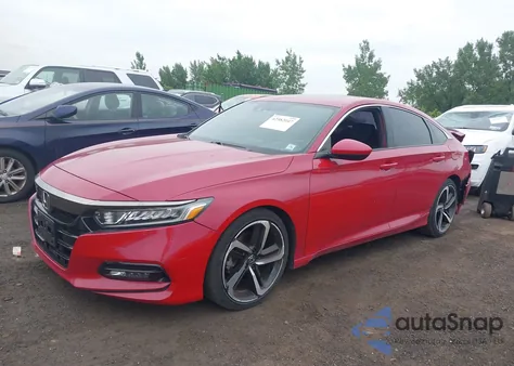 2019 Honda Accord Sport 2.0T from USA, damaged, VIN 1HGCV2F34KA021301